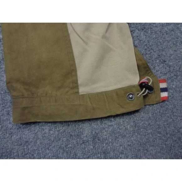 Amundsen Field Pants Mens Large Beige Button Fly Reinforce Knees Waxed Trousers